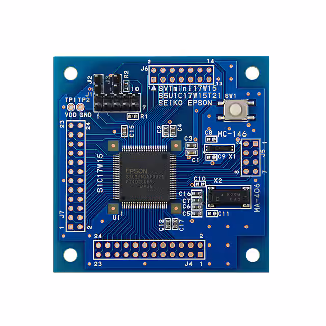 S5U1C17W15T2100 Epson Electronics America Inc-Semiconductor Div  Cartes d'évaluation - Embarquées - MCU DSP